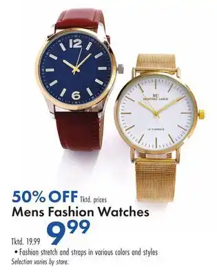Boscov's Mens Fashion Watches offer
