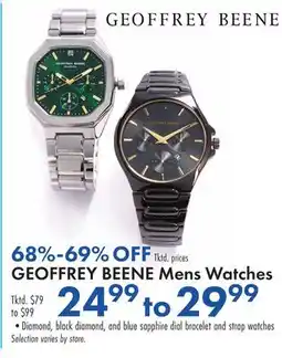 Boscov's GEOFFREY BEENE Mens Watches offer