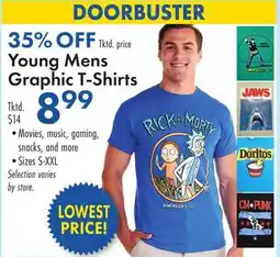Boscov's Young Mens Graphic T-Shirts offer