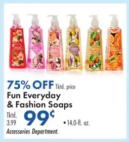 Boscov's Fun Everyday Fashion Soaps offer