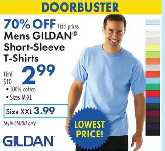 Boscov's Mens GILDAN Short-Sleeve T-Shirts offer