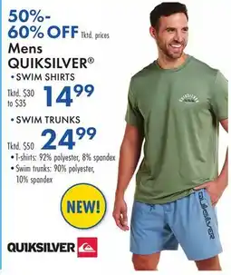 Boscov's Mens QUIKSILVER offer