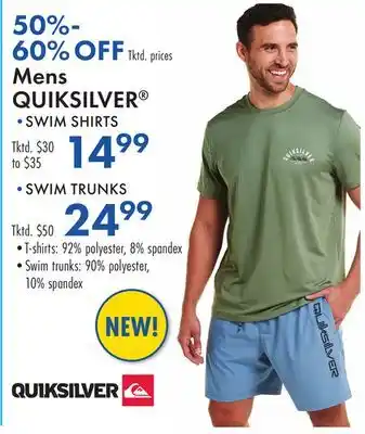 Boscov's Mens QUIKSILVER offer