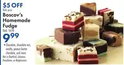 Boscov's Boscov's Homemade Fudge offer