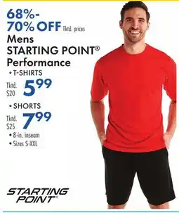 Boscov's Mens STARTING POINT Performance offer