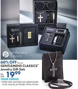 Boscov's GENTLEMENS CLASSICS Jewelry Gift Sets offer