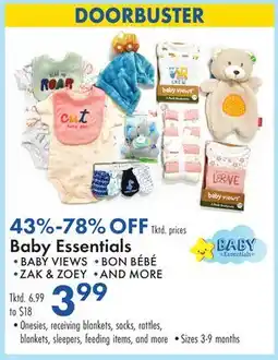 Boscov's Baby Essentials offer
