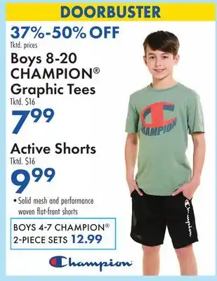Boscov's Boys 8-20 CHAMPION Graphic Tees offer