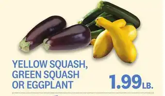 Kings Food Markets YELLOW SQUASH, GREEN SQUASH OR EGGPLANT offer