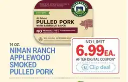 Kings Food Markets NIMAN RANCH APPLEWOOD SMOKED PULLED PORK offer
