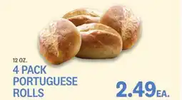Kings Food Markets 4 PACK PORTUGUESE ROLLS offer