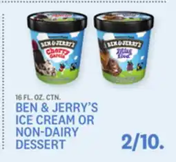 Kings Food Markets BEN & JERRY'S ICE CREAM OR NON-DAIRY DESSERT offer