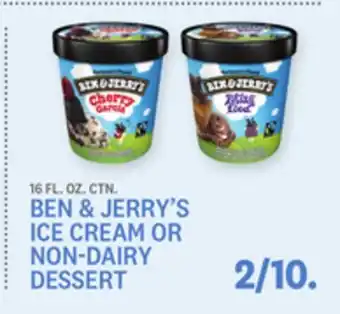 Kings Food Markets BEN & JERRY'S ICE CREAM OR NON-DAIRY DESSERT offer