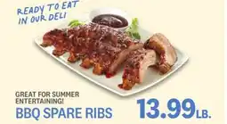 Kings Food Markets BBQ SPARE RIBS offer