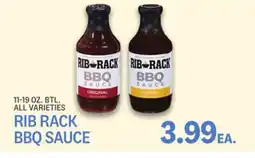 Kings Food Markets RIB RACK BBQ SAUCE offer