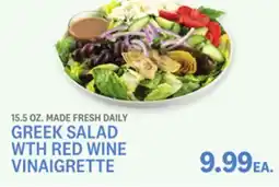 Kings Food Markets GREEK SALAD WTH RED WINE VINAIGRETTE offer