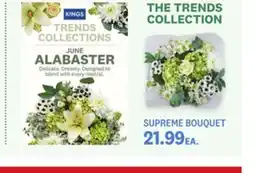 Kings Food Markets SUPREME BOUQUET offer