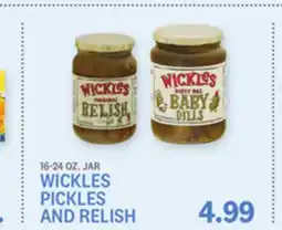 Kings Food Markets WICKLES PICKLES AND RELISH offer