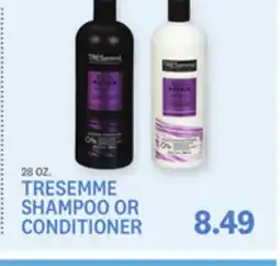 Kings Food Markets TRESEMME SHAMPOO OR CONDITIONER offer