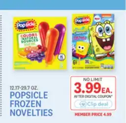 Kings Food Markets POPSICLE FROZEN NOVELTIES offer