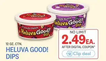 Kings Food Markets HELUVA GOOD! DIPS offer