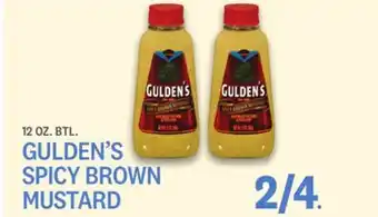 Kings Food Markets GULDEN'S SPICY BROWN MUSTARD offer