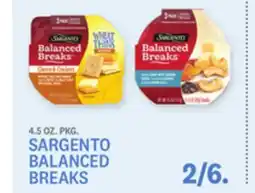 Kings Food Markets SARGENTO BALANCED BREAKS offer