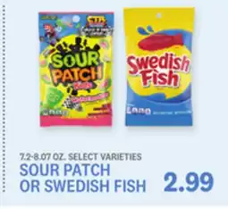 Kings Food Markets SOUR PATCH OR SWEDISH FISH offer