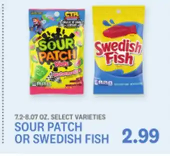Kings Food Markets SOUR PATCH OR SWEDISH FISH offer