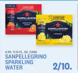 Kings Food Markets SANPELLEGRINO SPARKLING WATER offer