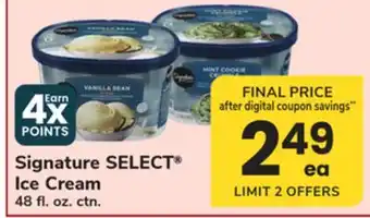 ACME Signature SELECT Ice Cream offer
