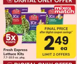 ACME Fresh Express Lettuce Kits offer