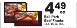 ACME Ball Park Beef Franks offer