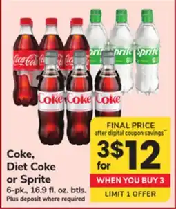 ACME Coke, Diet Coke or Sprite offer