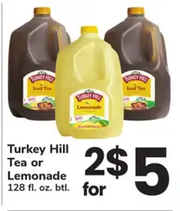 ACME Turkey Hill Tea or Lemonade offer