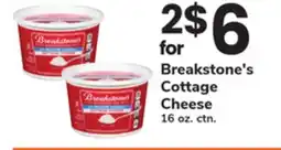 ACME Breakstone's Cottage Cheese offer