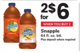 ACME Snapple offer