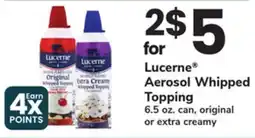 ACME Lucerne Aerosol Whipped Topping offer
