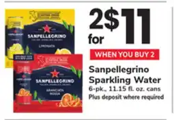 ACME Sanpellegrino Sparkling Water offer
