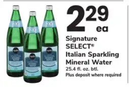 ACME Signature SELECT Italian Sparkling Mineral Water offer