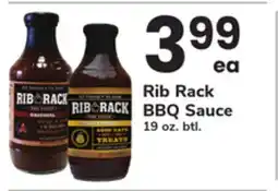 ACME Rib Rack BBQ Sauce offer
