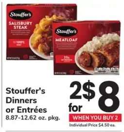 ACME Stouffer's Dinners or Entrées offer