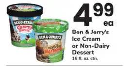 ACME Ben & Jerry's Ice Cream or Non-Dairy Dessert offer