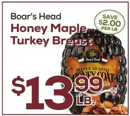 DeCicco & Sons Boar's Head Honey Maple Turkey Breast offer