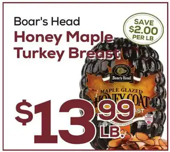 DeCicco & Sons Boar's Head Honey Maple Turkey Breast offer