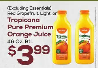DeCicco & Sons Tropicana Pure Premium Orange Juice offer