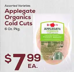 DeCicco & Sons Applegate Organics Cold Cuts offer