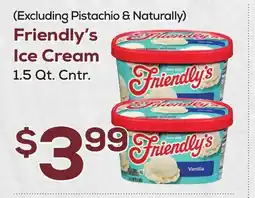 DeCicco & Sons Friendly's Ice Cream offer
