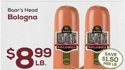 DeCicco & Sons Boar's Head Bologna offer