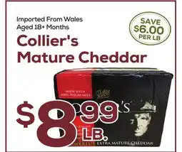 DeCicco & Sons Collier's Mature Cheddar offer